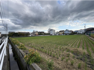 福山市川口町、土地の画像です