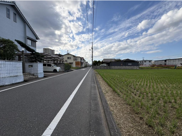 福山市川口町、土地の画像です