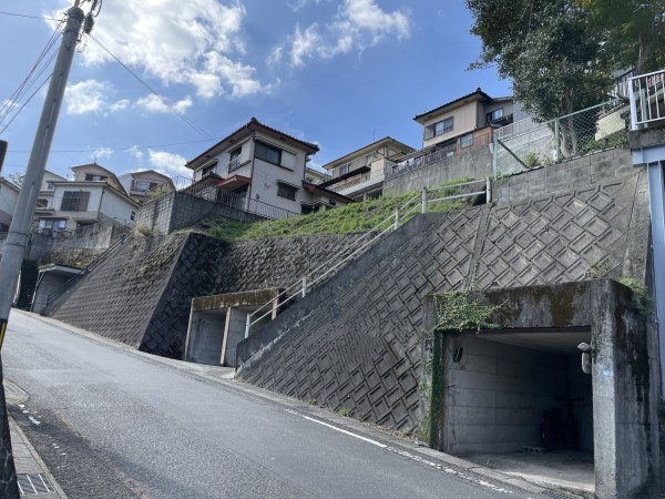 鹿児島市明和、土地の画像です