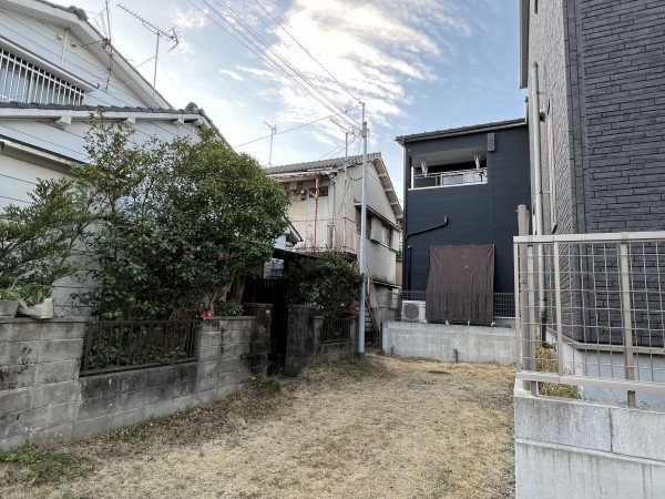 鹿児島市田上、土地の画像です