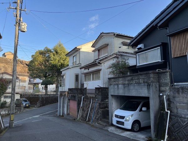 鹿児島市田上、土地の画像です