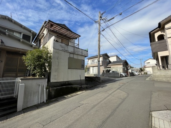 鹿児島市田上台、土地の画像です