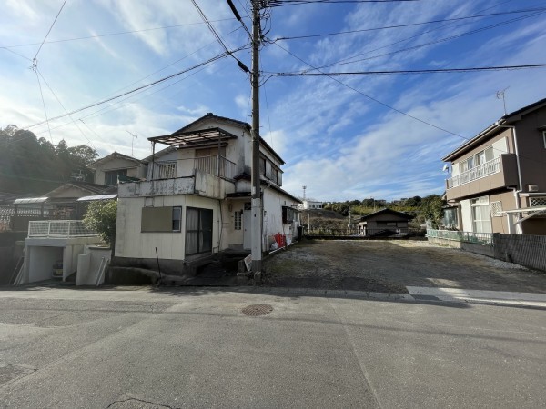 鹿児島市田上台、土地の画像です