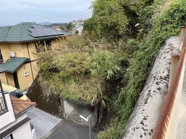 鹿児島市草牟田、土地の画像です