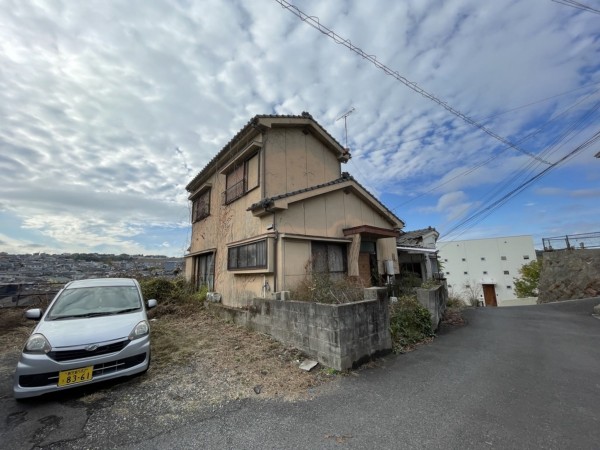 鹿児島市田上台、土地の画像です