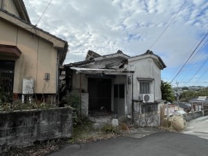 鹿児島市田上台、土地の画像です