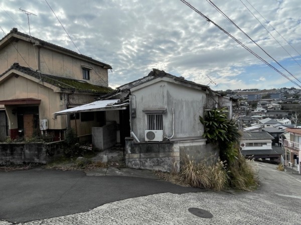 鹿児島市田上台、土地の画像です