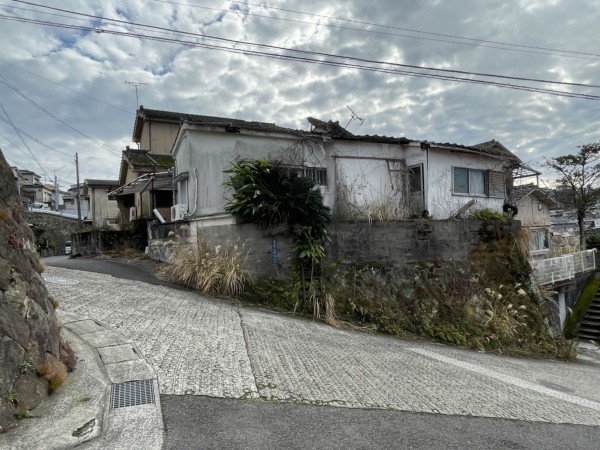 鹿児島市田上台、土地の画像です