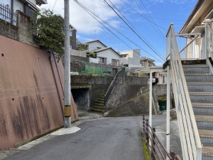 鹿児島市田上台、土地の画像です