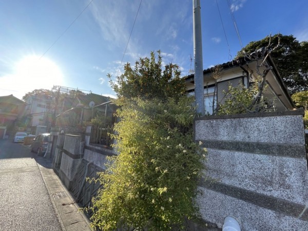 鹿児島市田上、土地の画像です