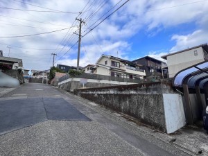 鹿児島市紫原、土地の画像です