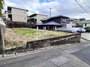 鹿児島市紫原、土地の画像です