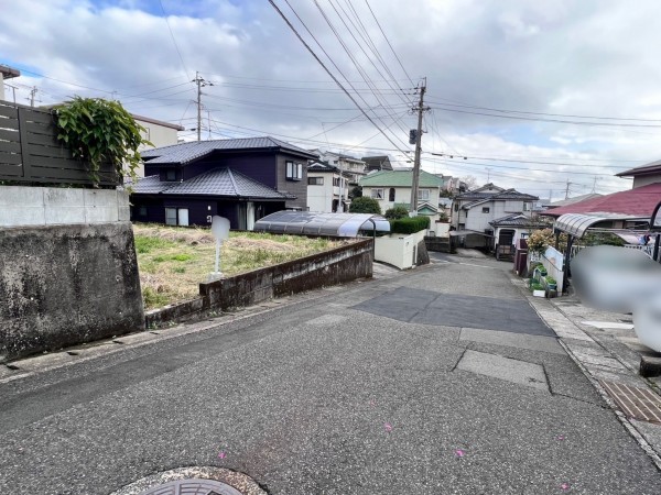 鹿児島市紫原、土地の画像です