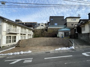 鹿児島市田上、土地の画像です