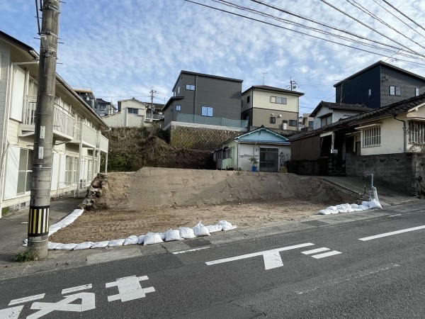 鹿児島市田上、土地の画像です