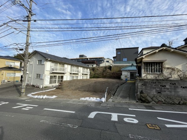 鹿児島市田上、土地の画像です