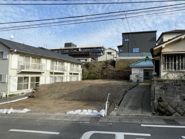 鹿児島市田上、土地の画像です