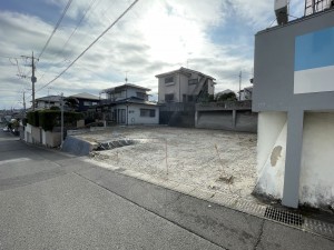 鹿児島市田上台、土地の画像です