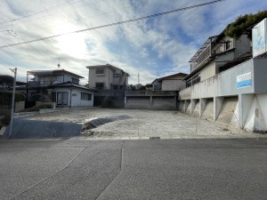 鹿児島市田上台、土地の画像です