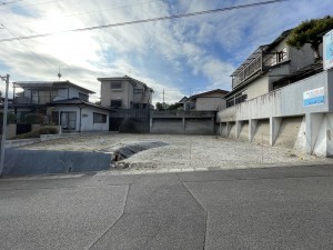 鹿児島市田上台、土地の画像です