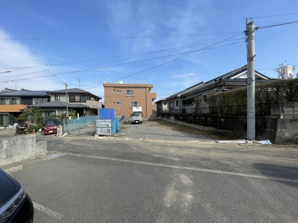 鹿児島市紫原、土地の画像です