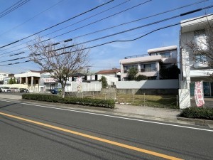 鹿児島市紫原、土地の画像です