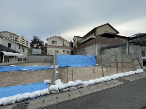 鹿児島市紫原、土地の画像です