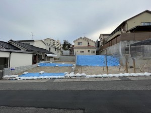 鹿児島市紫原、土地の画像です