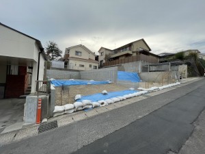 鹿児島市紫原、土地の画像です