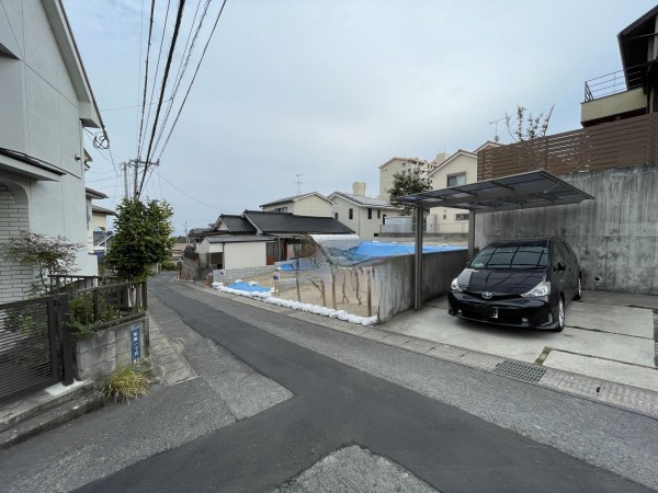 鹿児島市紫原、土地の画像です