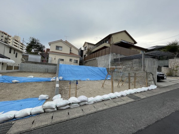 鹿児島市紫原、土地の画像です