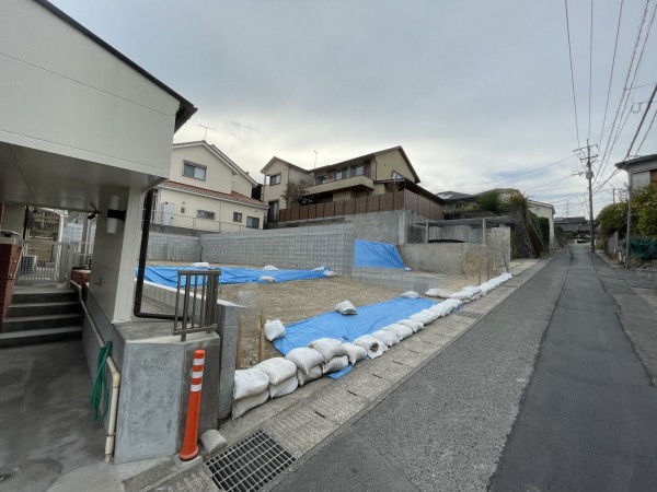 鹿児島市紫原、土地の画像です