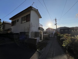 鹿児島市田上、土地の画像です