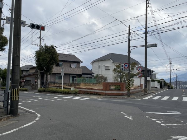 鹿児島市明和、土地の画像です