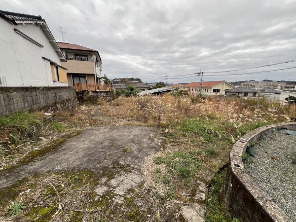 鹿児島市常盤、土地の画像です