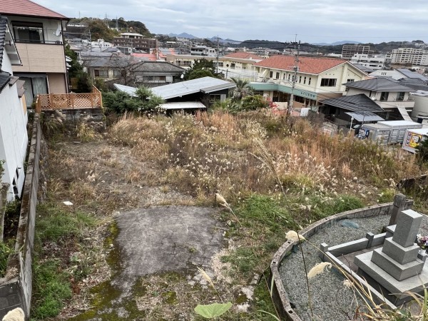 鹿児島市常盤、土地の画像です