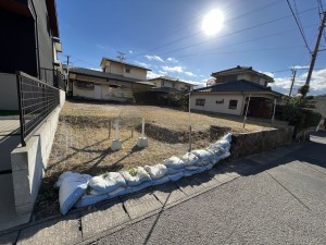 鹿児島市城山、土地の画像です