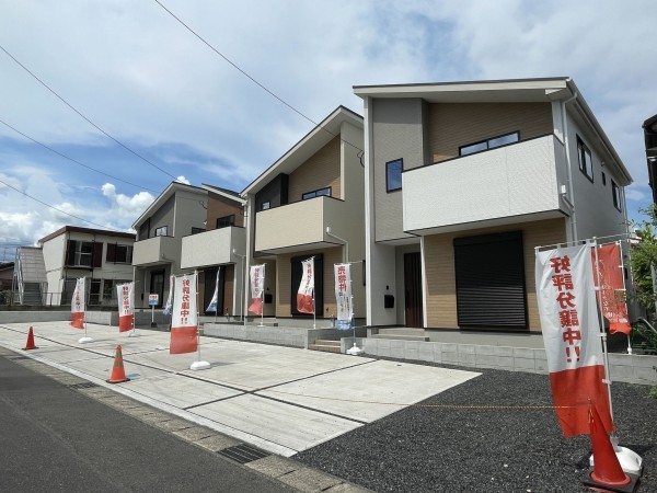 鹿児島市紫原、新築一戸建ての画像です