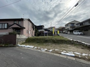 鹿児島市田上台、土地の画像です