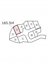 鹿児島市永吉、土地の間取り画像です