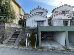 鹿児島市田上台、土地の画像です