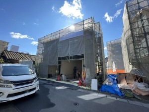 鹿児島市下荒田、新築一戸建ての画像です