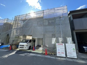 鹿児島市下荒田、新築一戸建ての画像です