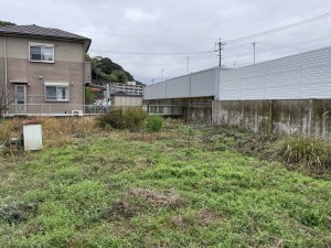 鹿児島市田上、土地の画像です