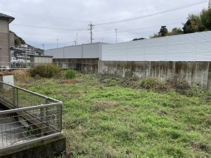 鹿児島市田上、土地の画像です