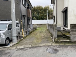 鹿児島市田上、土地の画像です