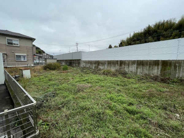 鹿児島市田上、土地の画像です