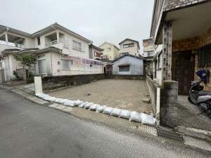 鹿児島市田上、土地の画像です