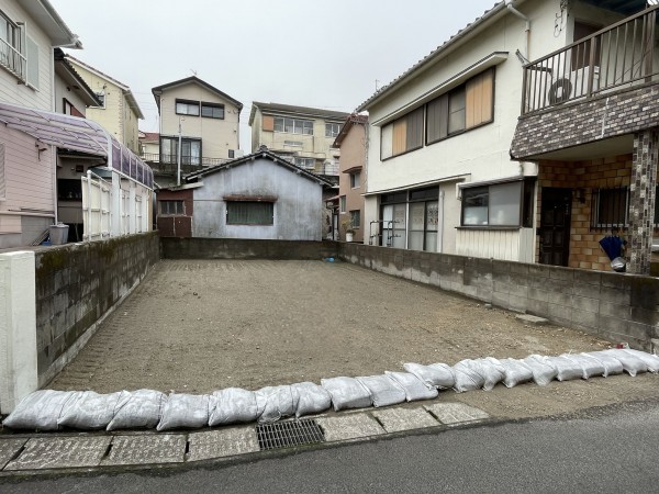 鹿児島市田上、土地の画像です