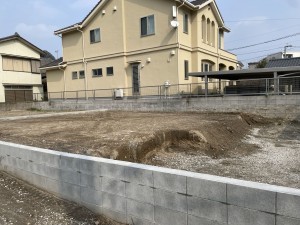 鹿児島市草牟田、土地の画像です